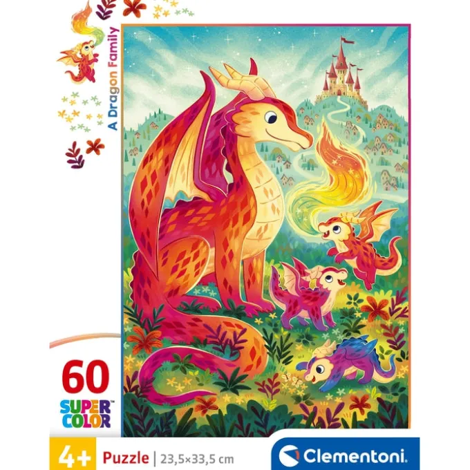 A Dragon Family - 60 pezzi