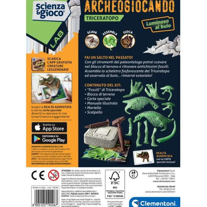 Archeogiocando - Triceratopo