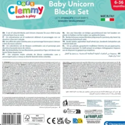 Baby Unicorn blocks set