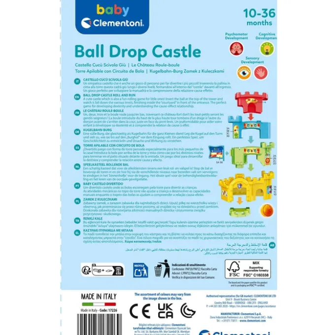 Ball drop castle