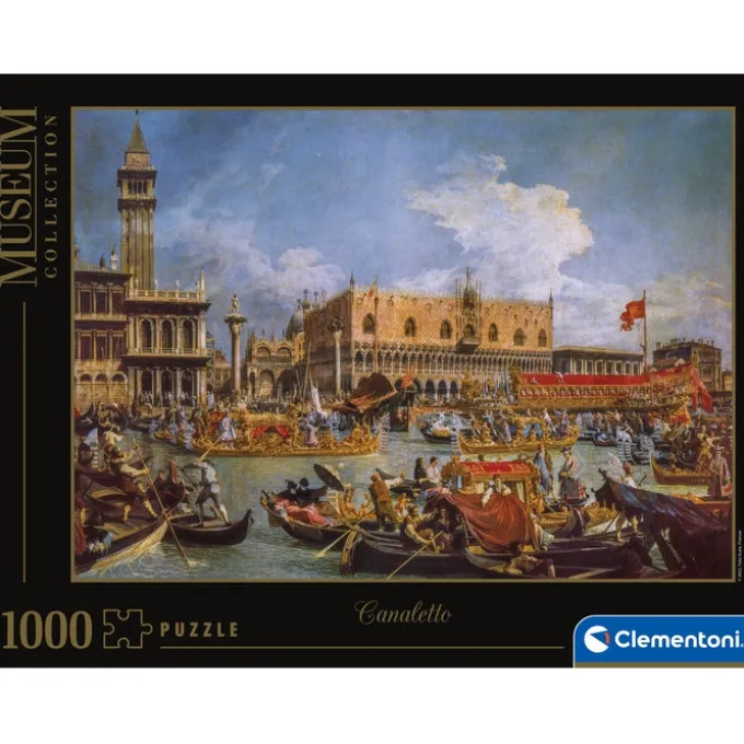 Canaletto, "The Return of the Bucentaur at the Molo on Ascension Day" - 1000 pezzi