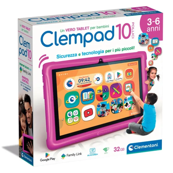 Clempad 10" - Pink