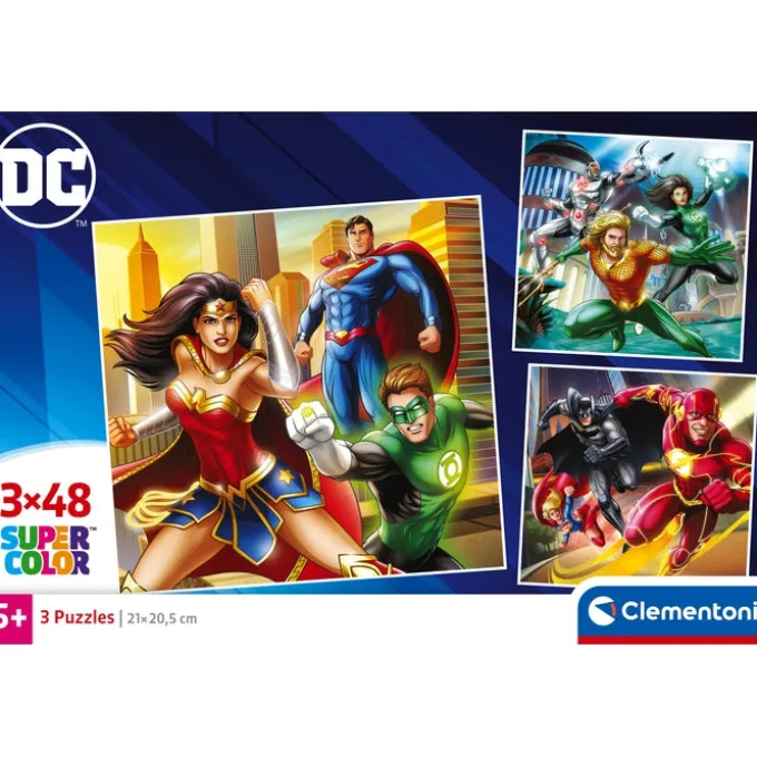 Dc Comics Justice League - 3x48 pezzi