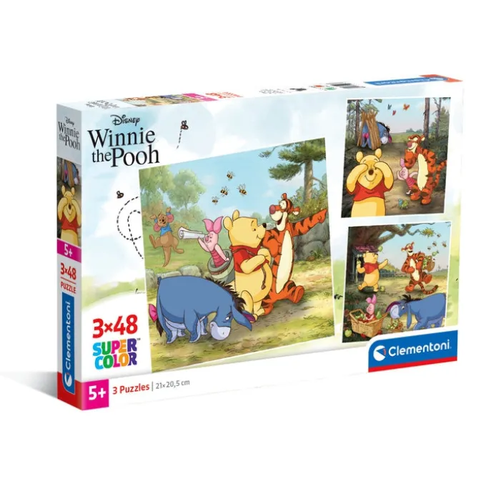 Disney Winnie The Pooh - 3x48 pezzi