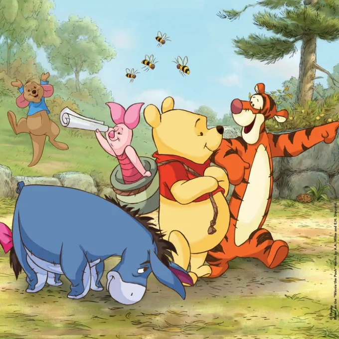 Disney Winnie The Pooh - 3x48 pezzi