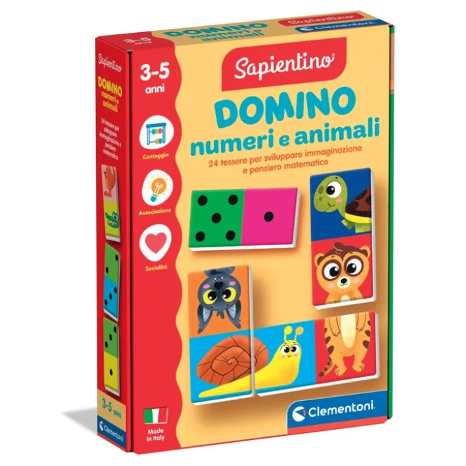 Domino numeri e animali