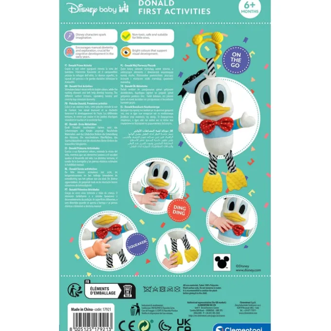 Donald Duck Activity Plush