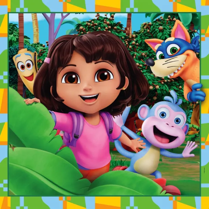 Dora The Explorer - 3x48 pezzi