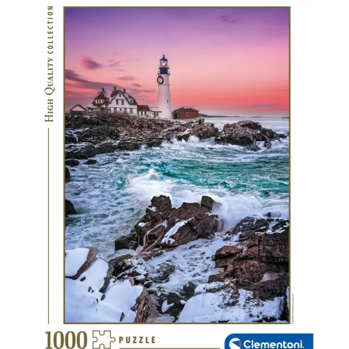 First Snow at Portland Head - 1000 pezzi