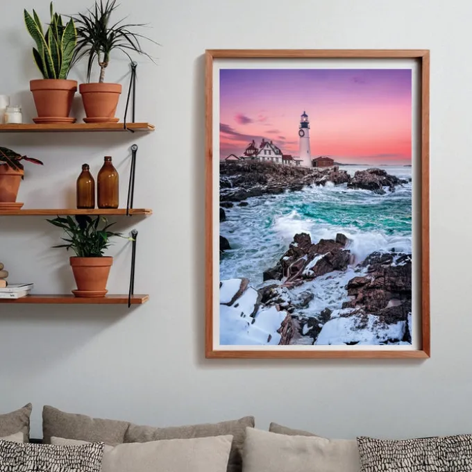 First Snow at Portland Head - 1000 pezzi