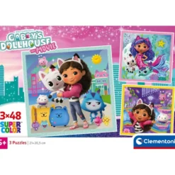 GABBY'S DOLLHOUSE - 3x48 pezzi