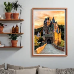 Golden Hour at Eltz Castle - 1000 pezzi