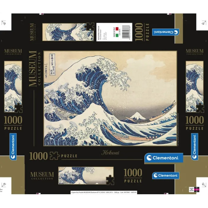 Hokusai , "The Great Wave" - 1000 pezzi
