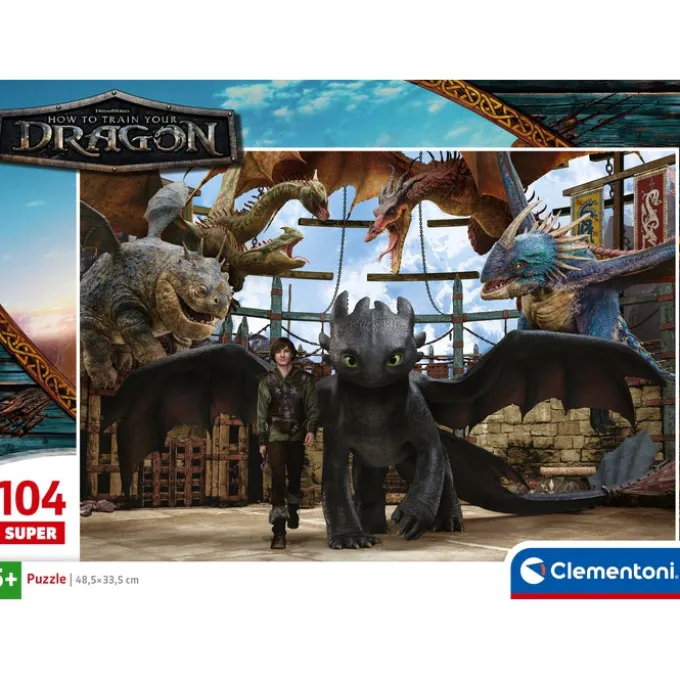 How to Train Your Dragon - 104 pezzi