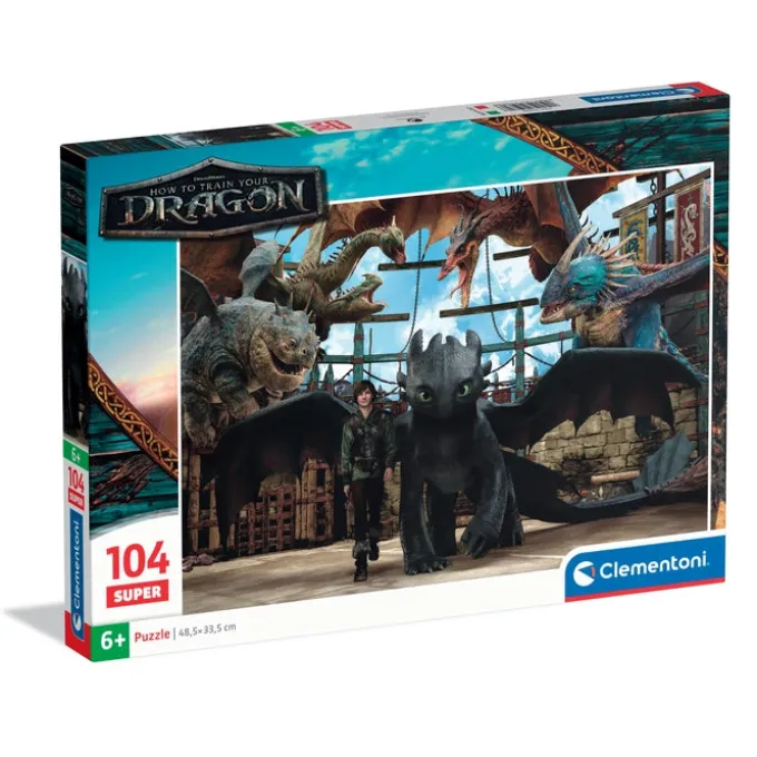 How to Train Your Dragon - 104 pezzi