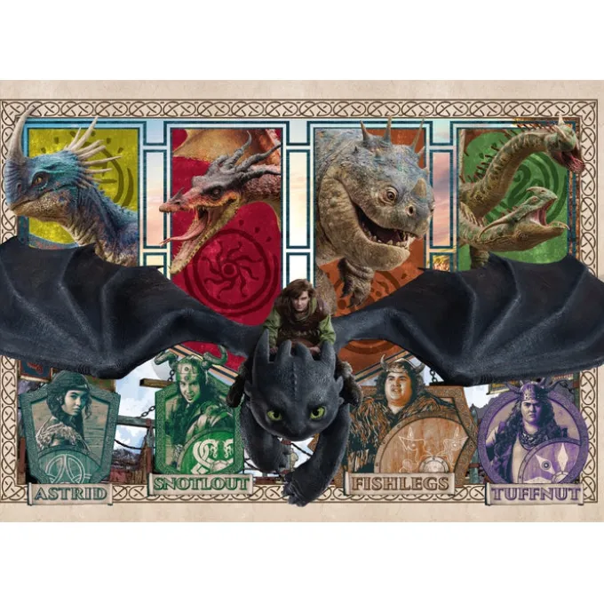 How to Train Your Dragon - 300 pezzi