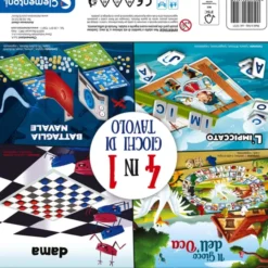 4 In 1 - Giochi Da Tavolo