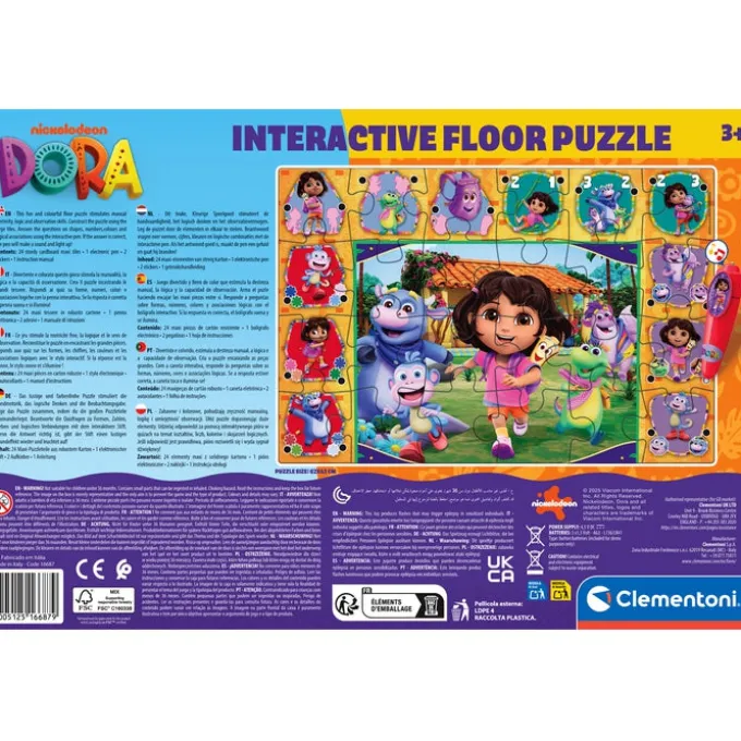 Interactive Floor Puzzle - Dora l'esploratrice