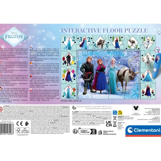 Interactive Floor Puzzle - Frozen