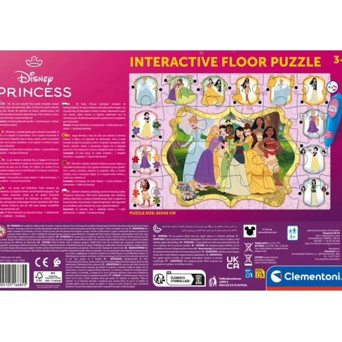 Interactive Floor Puzzle - Princess