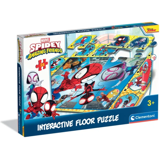 Interactive Floor Puzzle - Spidey and his amazing friends