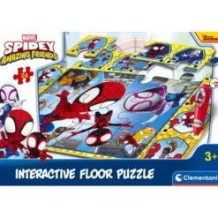 Interactive Floor Puzzle - Spidey and his amazing friends