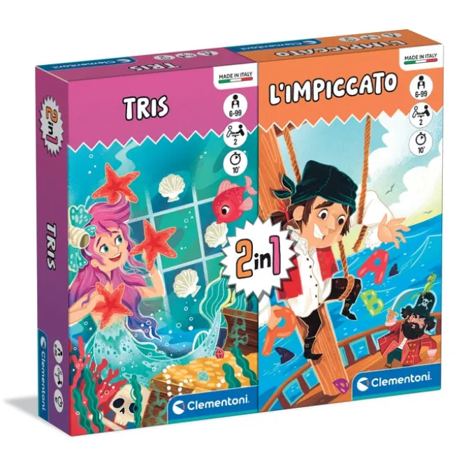2 in 1 Tris + L'impiccato