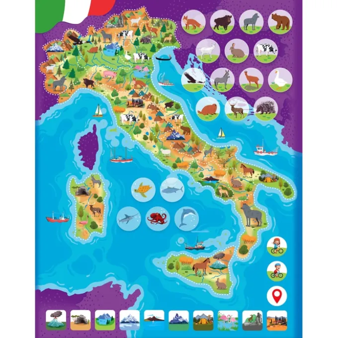 Italia - Puzzle Magnetico