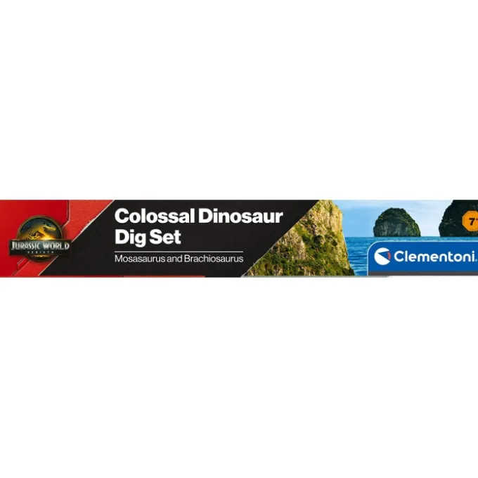 Jurassic World - Colossal Dinosaur Dig Set - Mosasaurus And Brachiosaurus