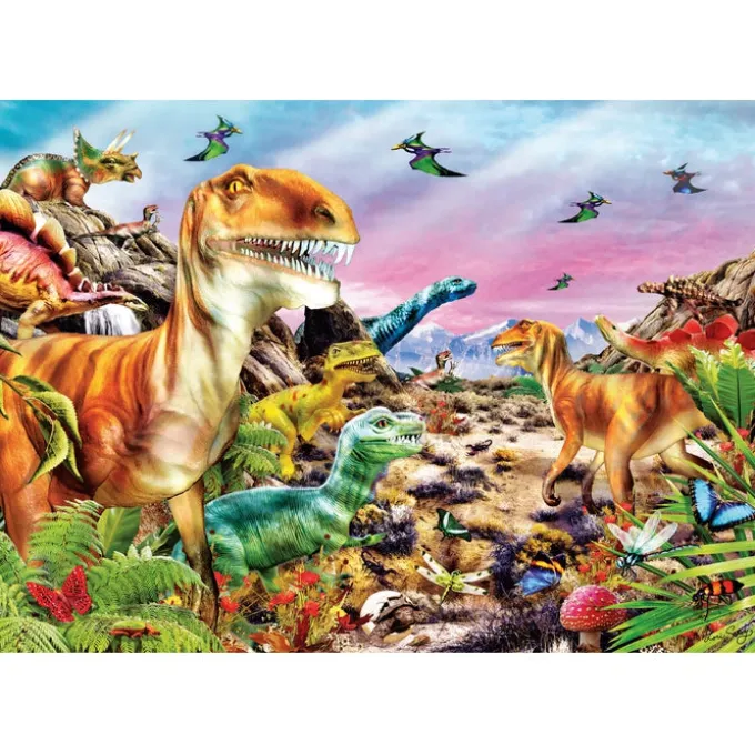 Land Of Dinosaurs - 104 pezzi