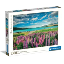 Lupins at Lake Tekapo - 1500 pezzi