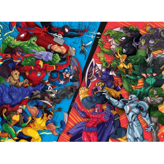 Marvel Heroes vs. Villains - 104 pezzi