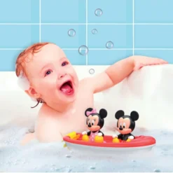 Mickey & Minnie - Bath Toy Boat Set