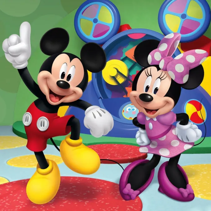 MICKEY MOUSE CLUB HOUESE - 3x48 pezzi