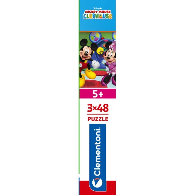 MICKEY MOUSE CLUB HOUESE - 3x48 pezzi