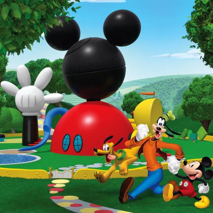 MICKEY MOUSE CLUB HOUESE - 3x48 pezzi