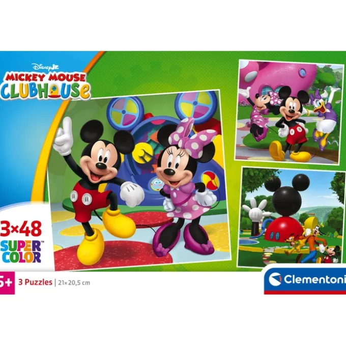 MICKEY MOUSE CLUB HOUESE - 3x48 pezzi