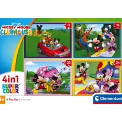 MICKEY MOUSE CLUB HOUESE - 1x12 + 1x16 + 1x20 + 1x24 pezzi