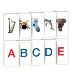 Montessori carte - Alfabeto tattile