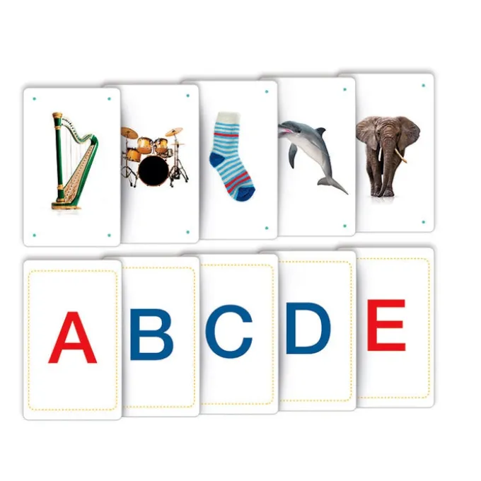 Montessori carte - Alfabeto tattile