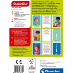 Montessori Flashcards - Aiutami a fare da solo