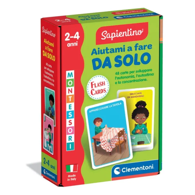 Montessori Flashcards - Aiutami a fare da solo