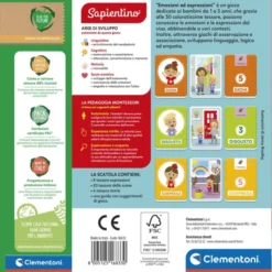 Montessori Flashcards - Emozioni ed Espressioni