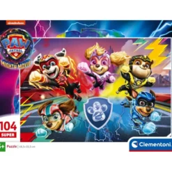 Paw Patrol The Mighty Movie - 104 pezzi