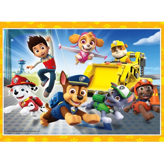 Paw Patrol - 1x12 + 1x16 + 1x20 + 1x24 pezzi