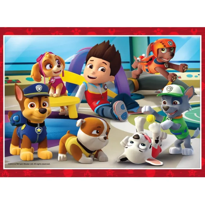 Paw Patrol - 1x12 + 1x16 + 1x20 + 1x24 pezzi