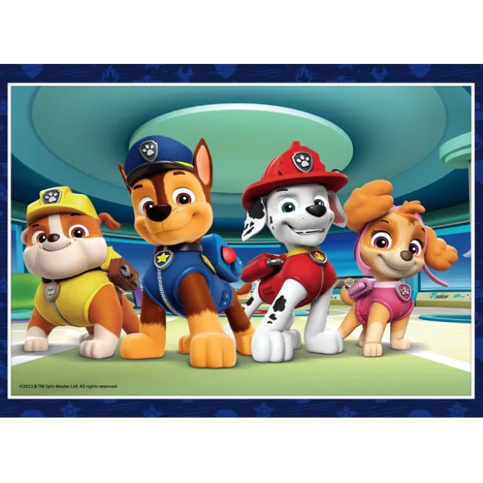 Paw Patrol - 1x12 + 1x16 + 1x20 + 1x24 pezzi