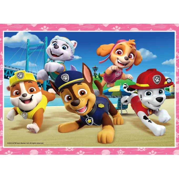 Paw Patrol - 1x12 + 1x16 + 1x20 + 1x24 pezzi