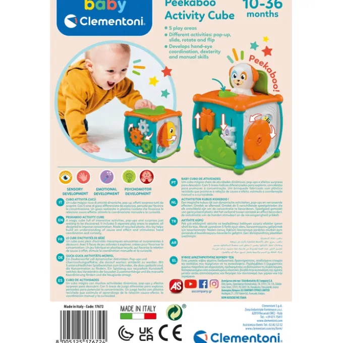 Peekaboo Activity Cube