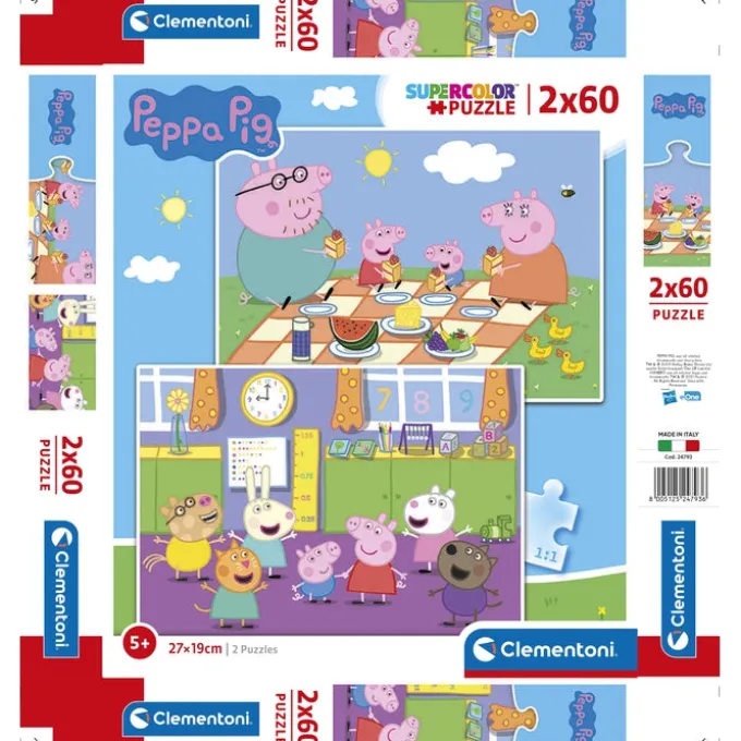 Peppa Pig - 2x60 pezzi